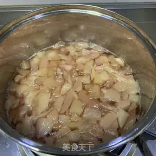 Make Peach sauce step 5