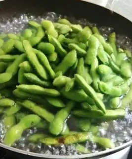 Make Salt-water beans step 2