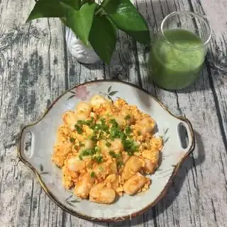 Make Tomato eggs, fried cake step 8