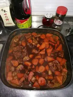 Make Beef stew carrots step 8