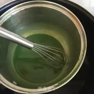 Make Tea mousse cake step 7