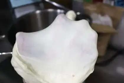 Make Garlic hand tore bread step 2