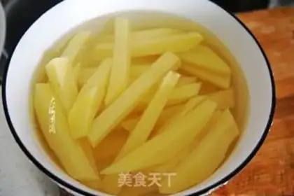Make French fries step 2
