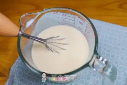 Make An improved version of Osan pudding step 1