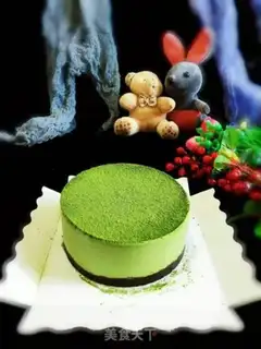 Make Tea mousse cake step 13