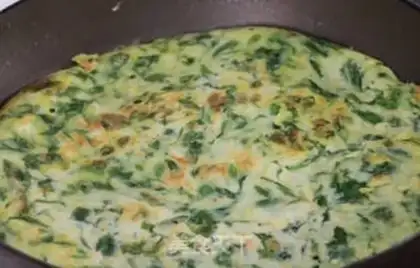 Make Vegetable pancakes step 5