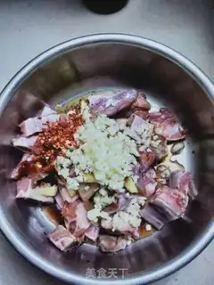Make Garlic bones step 1