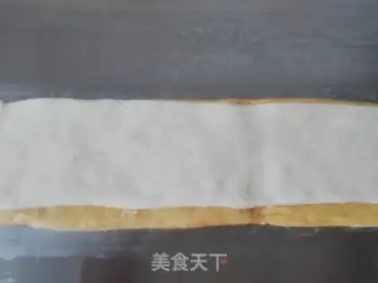 Make Pumpkin double-coloured coconut roll step 2