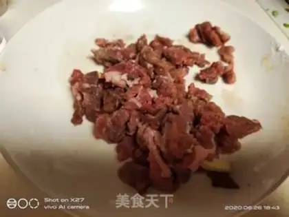 Make Beef sacrilegia step 1