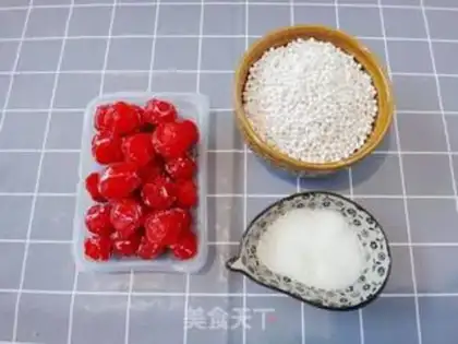 Make "Messy rice cake." step 0