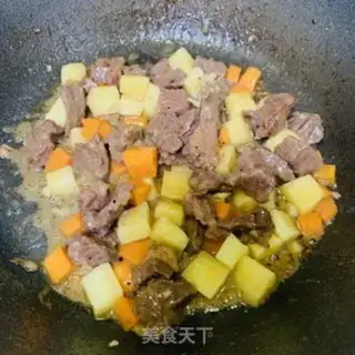 Make Potato beef step 7