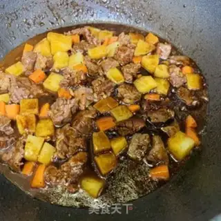 Make Potato beef step 8