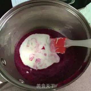 Make Flamingos cake step 6