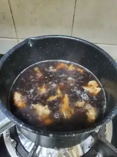 Make ♪ ♪ Chew and gravy ♪ step 3