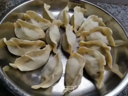Make Pork dumplings step 7