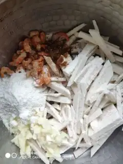 Make Potato shrimp step 0
