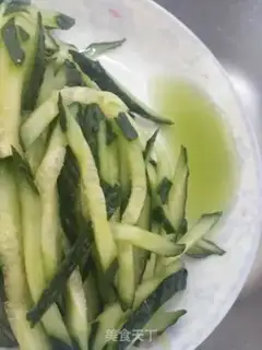 Make cucumber with eggs step 8