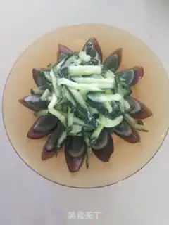 Make cucumber with eggs step 9