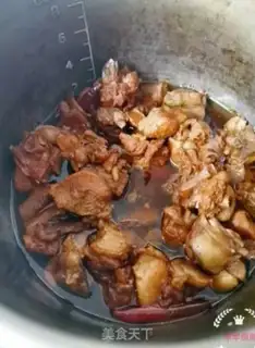 Make Chicken with quail eggs step 8