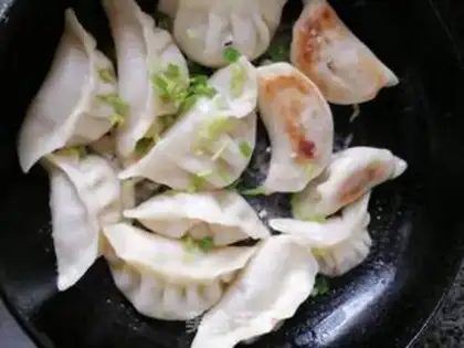 Make Fried dumplings step 3