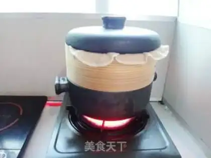 Make Cinnamon rice cake step 5