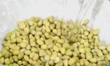 Make Cream beans step 1