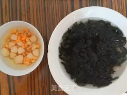 Make Plum soup step 1