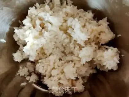 Make Shrimp emerald rice step 7