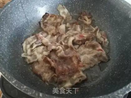 Make Seafood mushrooms and fat cows step 5