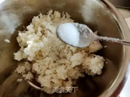Make Shrimp emerald rice step 8