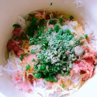 Make All-Melph radish meatloaf step 3