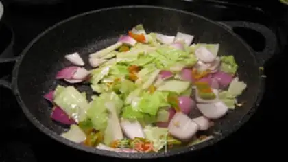 Make Red sauerkraut step 4