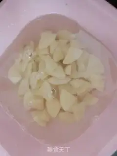 Make Potato pepper shrimp step 2