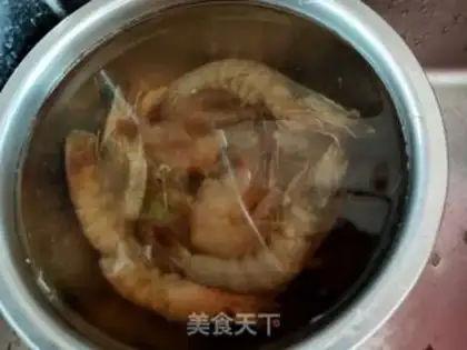 Make Potato pepper shrimp step 4