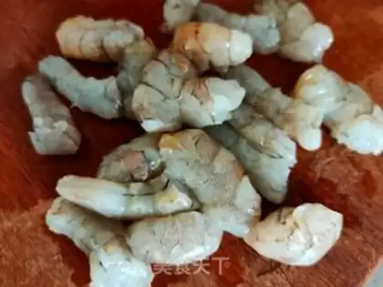 Make Potato pepper shrimp step 5
