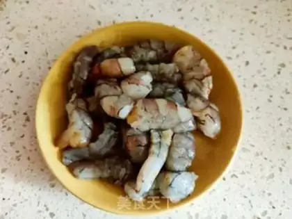 Make Potato pepper shrimp step 6