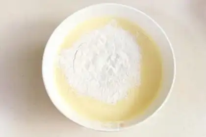 Make Milk waffles step 4