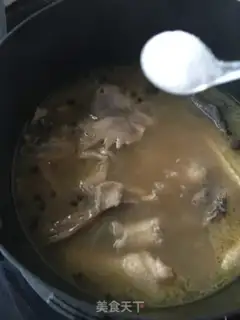 Make Pumpkin, chicken soup step 16