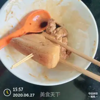 Make Plum chow step 1