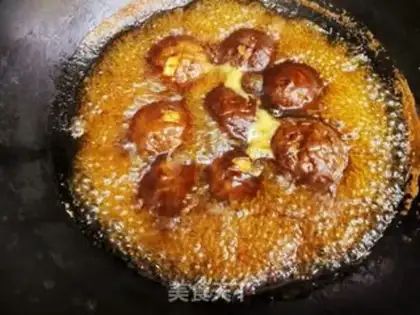Make Puffy mushrooms step 2