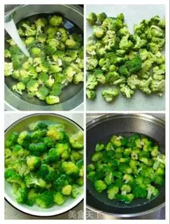 Make The vegan fried broccoli step 1
