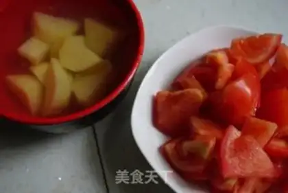 Make Potato beef step 1
