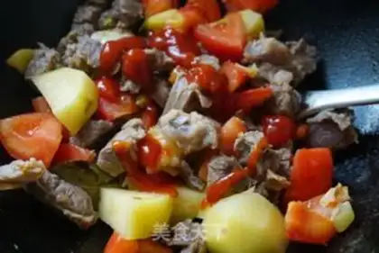 Make Potato beef step 4