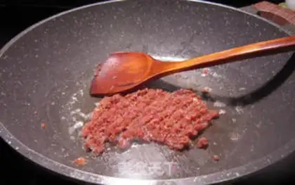Make Beef sauce step 3