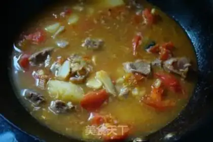 Make Potato beef step 6