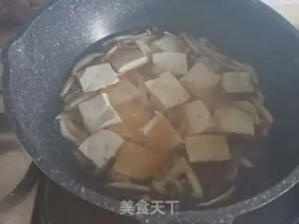 Make Mushroom tofu step 6