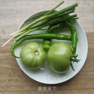 Make Spicy and green tomatoes step 2