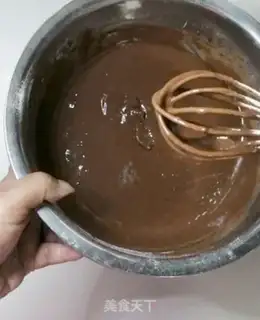 Make A mint frozen cocoa roll step 3