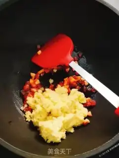 Make Rice fried sausage step 6