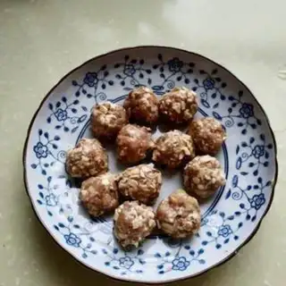 Make Steam mushroom meatballs step 3